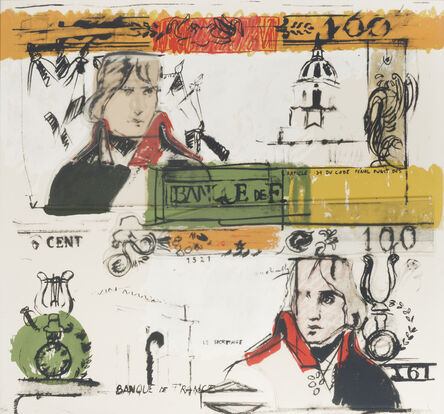 Larry Rivers, ‘Double French Money’, 1965