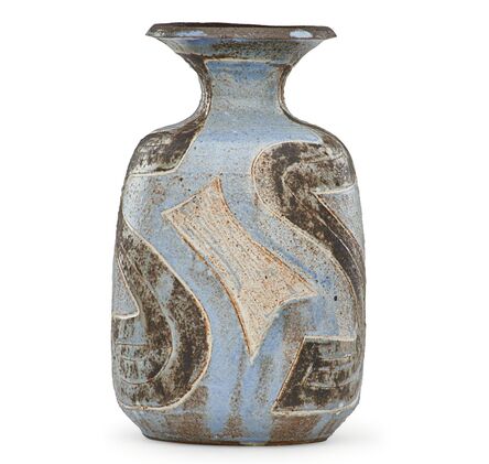 Marguerite Wildenhain, ‘Vase with abstract design, Guerneville, CA’