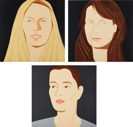 Alex Katz, ‘Three Portraits’, 2012