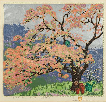 Gustave Baumann, ‘Spring Blossoms’, 1950