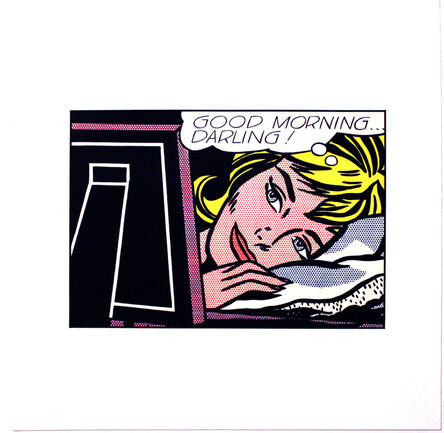 After Roy Lichtenstein, ‘Good Morning Darling’, 1987