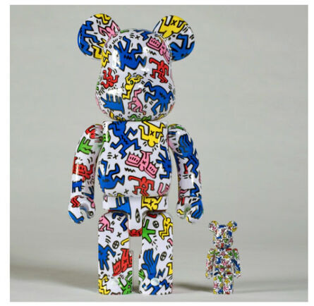 Keith Haring, ‘Bearbrick 100% & 400%’, 2018