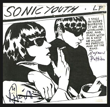 Raymond Pettibon, ‘Sonic Youth (Hand Signed by both Raymond Pettibon and Kim Gordon)’, 1990-2014