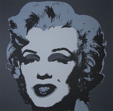Andy Warhol, ‘Marilyn Monroe, Black Version, printed by Sunday b. Morning’, 1969-1970