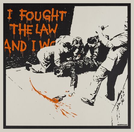 Banksy, ‘I Fought the Law’, 2004