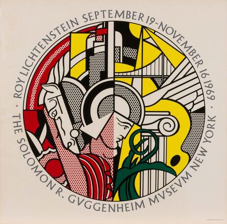 Roy Lichtenstein, ‘The Solomon R. Guggenheim Museum Poster (Corlett III.25)’, 1969