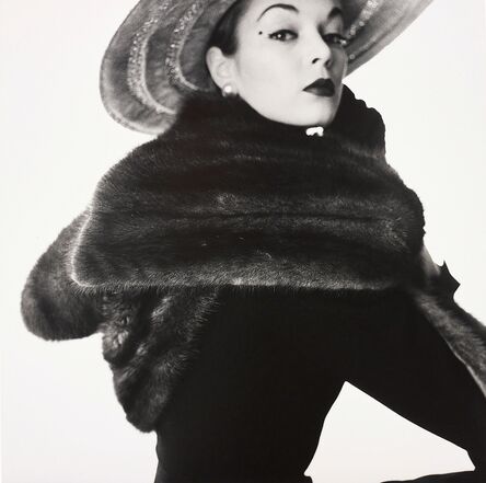 Irving Penn, ‘Dior Fur Scarf (Jean Patchett), New York’, 1950-1951