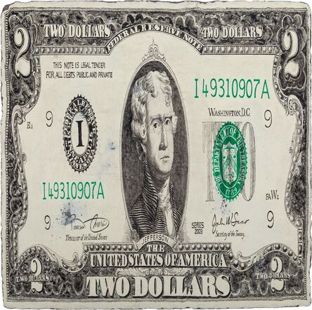 Wang Jin, ‘2 US Dollars’, 2007