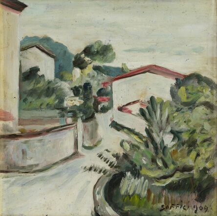 Ardengo Soffici, ‘Strada del poggio’, 1909