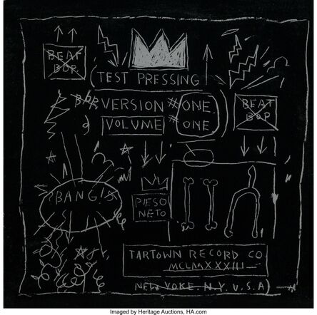 Jean-Michel Basquiat, ‘Beat Bop Vinyl Record’, 2001