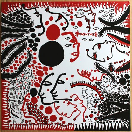 Yayoi Kusama, ‘I Want to Sing My Heart in Praise of People’, 2010