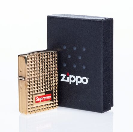 Supreme X Zippo, ‘Diamond Cut Lighter (Gold)’, 2017