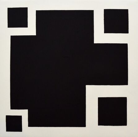 David Diao, ‘Black Image’, 1988