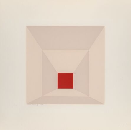 Josef Albers, ‘Mitered Squares’, 1976