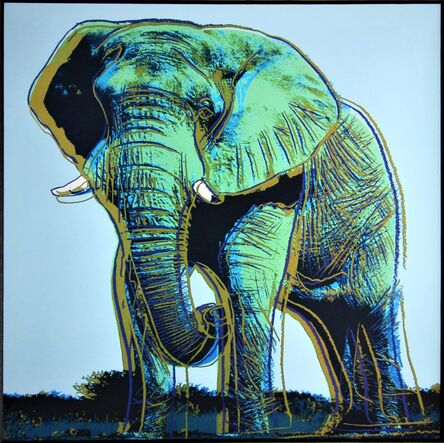 Andy Warhol, ‘Elephant for Art Basel 1987’, 1987