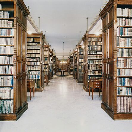 Candida Höfer, ‘Biblioteca de la Real Academia de la Lengua Madrid I’, 2000