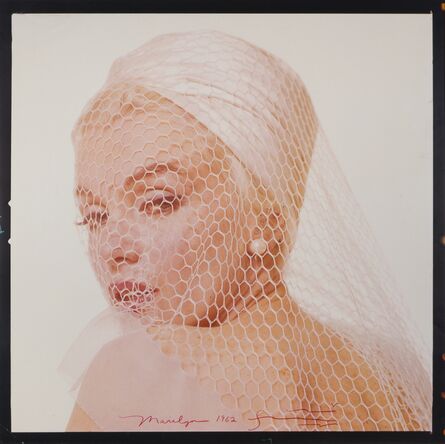Bert Stern, ‘Marilyn Monroe Behind A White Veil, From The Last Sitting For Vogue’, 1962-printed later