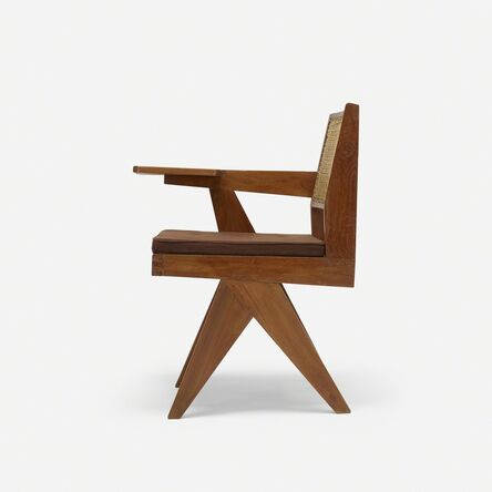 Pierre Jeanneret, ‘writing chair from Chandigarh’, c. 1960