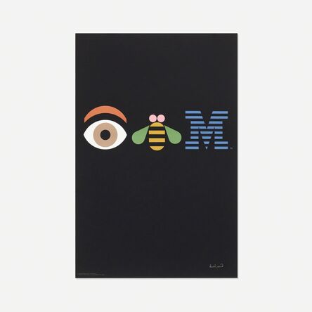Paul Rand, ‘Eye-Bee-M Rebus poster’, 1991