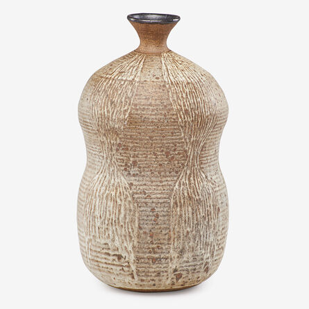 Daniel Rhodes, ‘Gourd-shaped vase, Alfred, NY’