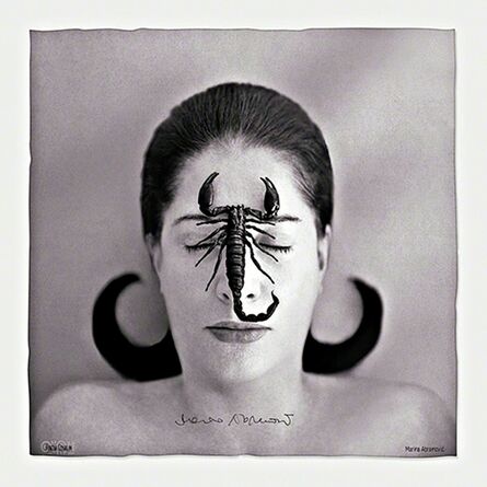 Marina Abramović, ‘Homage to Frida Kahlo  (Portrait with Scorpion)’, 2014
