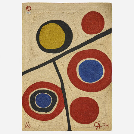 After Alexander Calder, ‘Floating Circles tapestry’, 1974