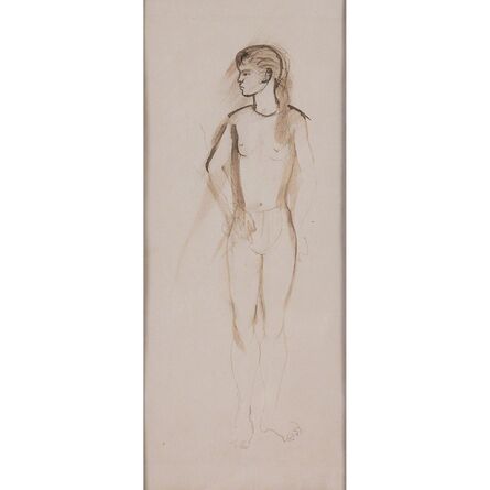 Christian Berard, ‘Portrait de jeune fille’, near 1935