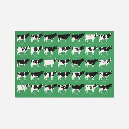 Stephen Frykholm, ‘Thirty-Five Cows’, 1981