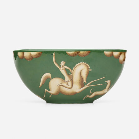 Gio Ponti, ‘Il trionfo dell'amazzone bowl’, c. 1925