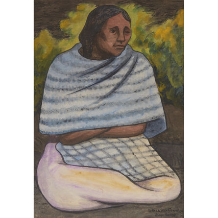 Diego Rivera, ‘Seated Woman’