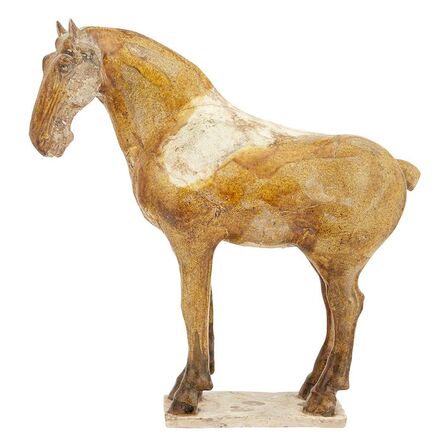 ‘Chinese Amber Glazed Earthenware Model of a Horse’, Probably Tang Dynasty