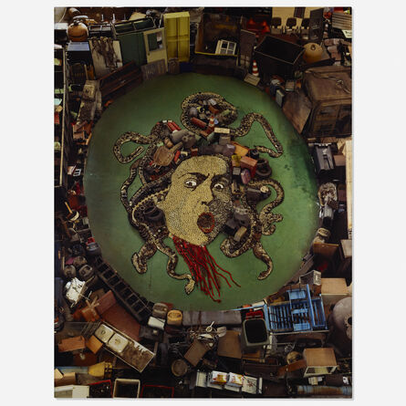 Vik Muniz, ‘Medusa, after Caravaggio (Pictures of Junk)’, 2009