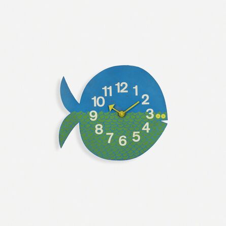 George Nelson & Associates, ‘Fish clock, model 2324 from the Zoo Timer Collection’, 1965