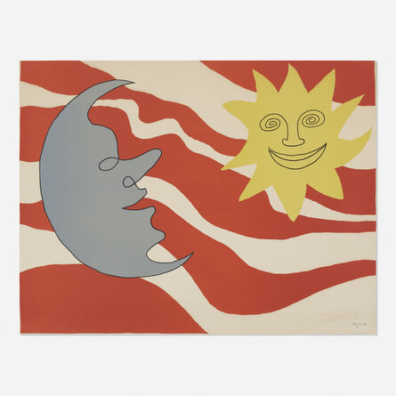 Alexander Calder, ‘Sun and Moon’, 1964