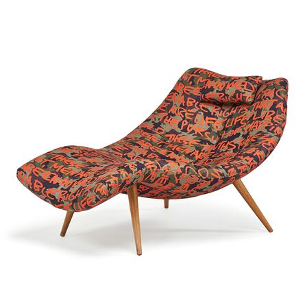 Attributed to Adrian Pearsall, ‘Lounge Chair’, 1960s