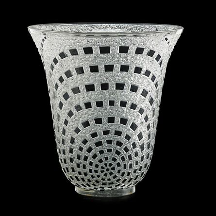 Lalique, ‘Damiers vase’, des. 1935