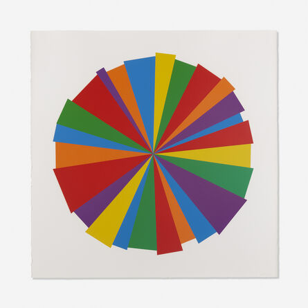 Sol LeWitt, ‘Uneven Circle from Doctors of the World portfolio’, 2001