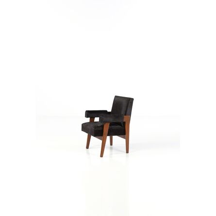 Pierre Jeanneret, ‘Advocate Chair; Armchair’, circa 1955-1956
