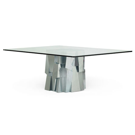 Paul Evans (1931-1987), ‘Faceted dining table, USA’, 1970s