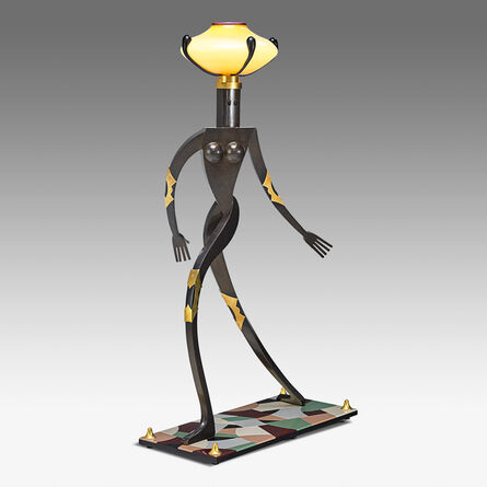 Dan Dailey, ‘Fine and tall Female Figurative Floor Lamp, edition of six, Kensington, NH’, 1999