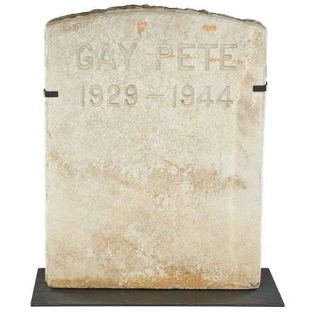 ‘Headstone For A Horse’, 1929-1944