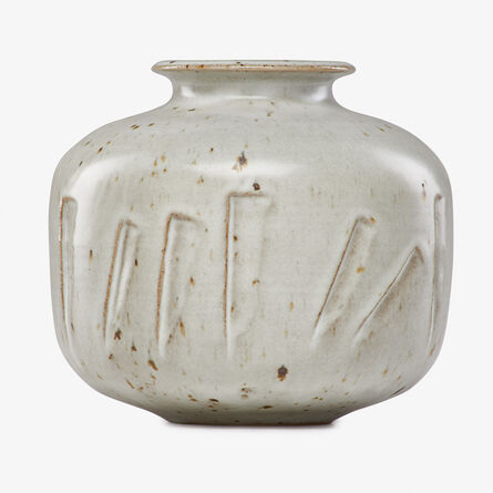 Robert Turner, ‘Vase with carved design, Alfred, NY’