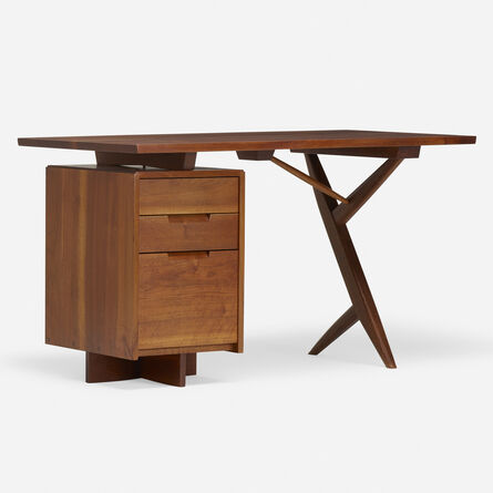 George Nakashima, ‘Cross-Legged desk’, 1970