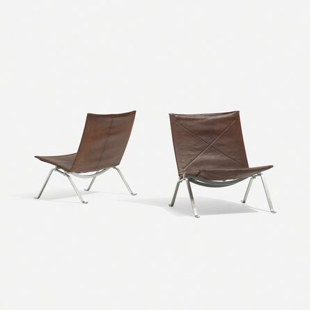 Poul Kjærholm, ‘PK 22 lounge chairs, pair’, 1956