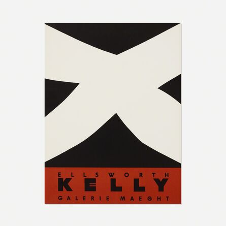 ‘Ellsworth Kelly exhibition poster’, 1965