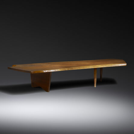 George Nakashima, ‘Slab coffee table from the Collection of Andy Warhol’, c. 1957