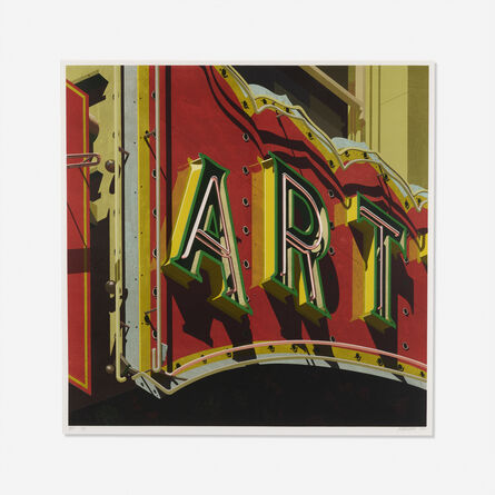Robert Cottingham, ‘Art’, 1992