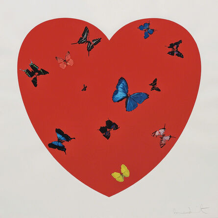 Damien Hirst, ‘All You Need Is Love Love Love’, 2008