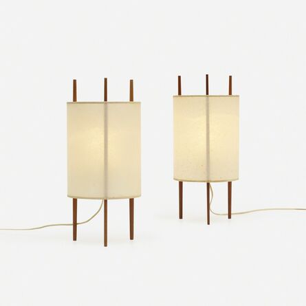 Isamu Noguchi, ‘table lamps, pair’, 1947