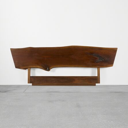 George Nakashima, ‘queen-size headboard’, 1969
